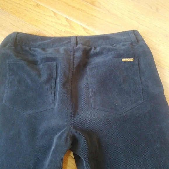 Michael Kors Black Corduroy Straight leg pant - Picture 4 of 8